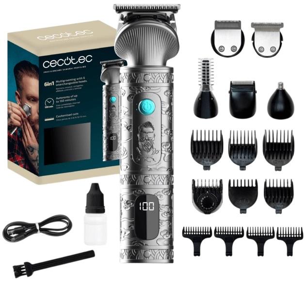 Aparador de Cabelo PrecisionCare Samurai Profiling 6 - EM - 1 - CECOTEC