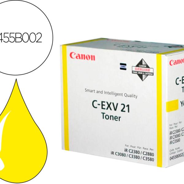 Toner EXV21Y (Amarelo) - CANON