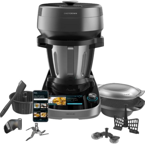 Robot de Cozinha Mambo CooKing Victory 1700W 4,5L (Preto) - CECOTEC