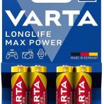 Blister 2x Pilhas Alcalinas LongLife Max Power AA LR6 1,5V - VARTA