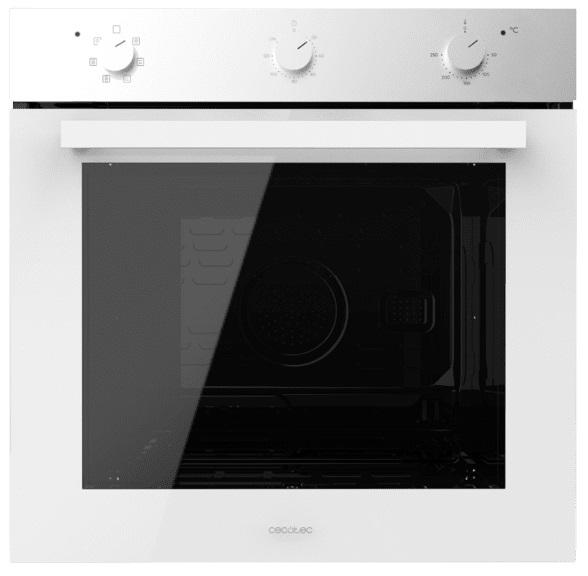 Forno de Encastre Bolero Hexa M236000 Glass Time 70L 2800W (Branco) - CECOTEC
