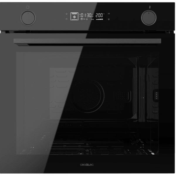 Forno de Encastre Bolero Hexa AF326000 Glass 73L 3250W (Preto) - CECOTEC