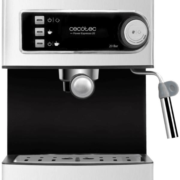 Máquina de Café Power Espresso 1.5L 850W (Inox) - CECOTEC