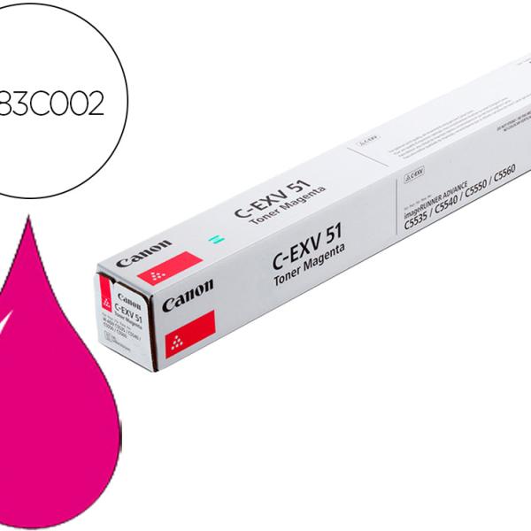 Toner C - EXV 51 M (Magenta) - CANON