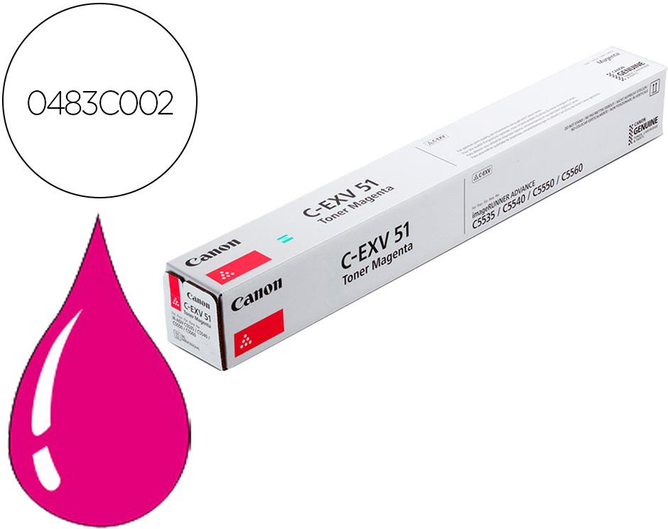 Toner C - EXV 51 M (Magenta) - CANON