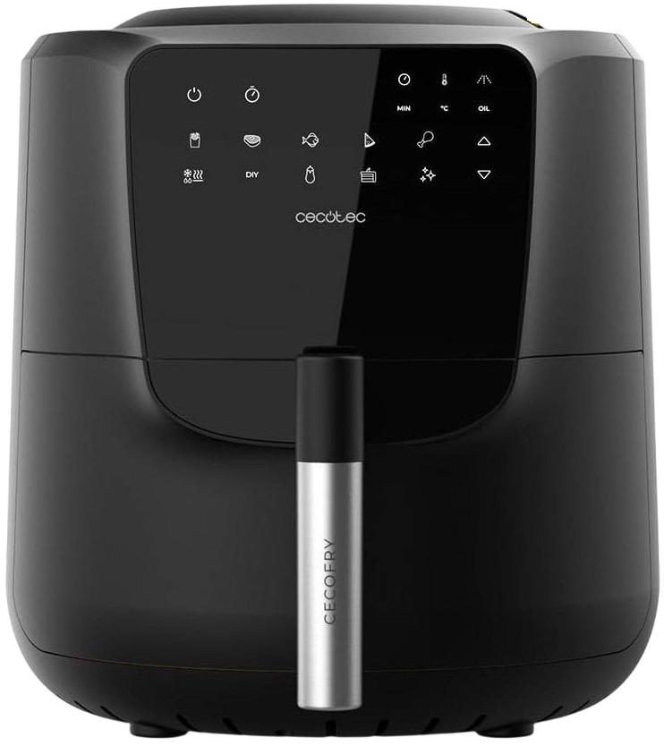 Fritadeira Air Fryer Cecofry Rain M 5.5L 1550W (Preto) - CECOTEC