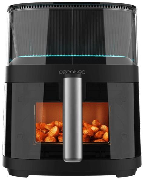 Fritadeira Air Fryer Cecofry Neon 5000 5L 1500W (Preto) - CECOTEC