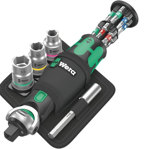 Chave de Roquete + Bits (18 Peças) - WERA