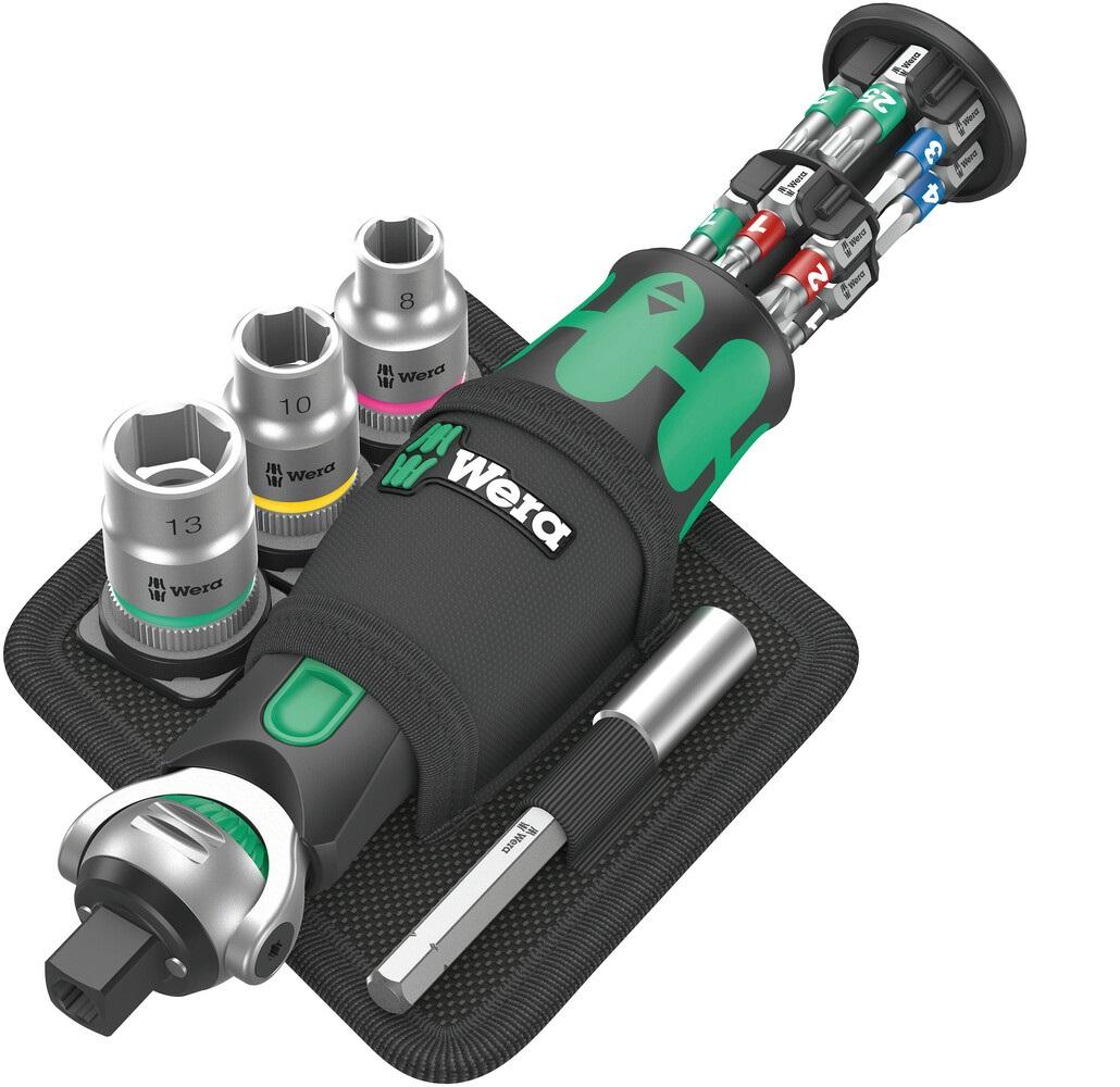 Chave de Roquete + Bits (18 Peças) - WERA