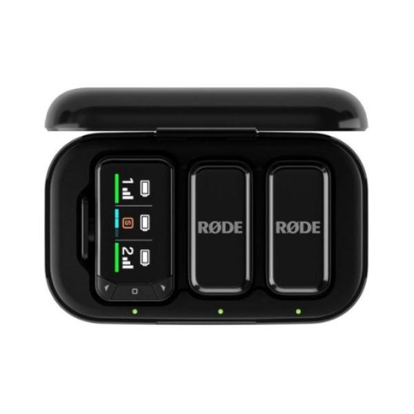 Sistema de Microfone s/ Fios Ultra - Compact USB - C (Preto) - RODE