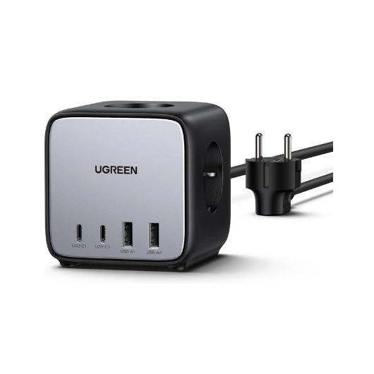CARGADOR UGREEN DIGINEST CUBE GAN 65W