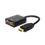 HDMI (M) TO VGA (F) ADAPTER WITH AUDIO SAVIO CL - 23