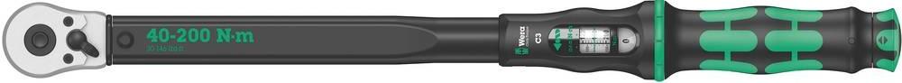 Chave de Torque Click - Torque C 3 40~200 Nm (Preto/Verde) - WERA