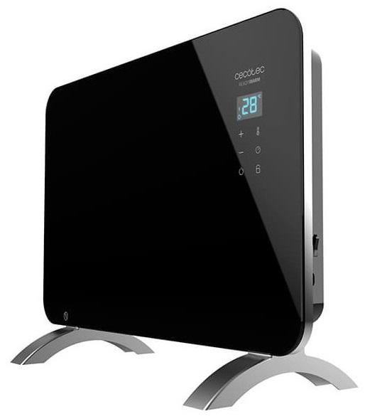 Aquecedor Ready Warm 6670 Crystal 1000W c/ Wi - Fi (Preto) - CECOTEC
