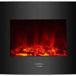 Lareira Eléctrica 2000W 26 READY WARM 2600 CURVED FLAMES - CECOTEC