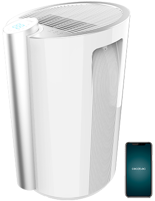 Desumidificador 20L/Dia BigDry 9000 Professional Connected (4,5L) - CECOTEC