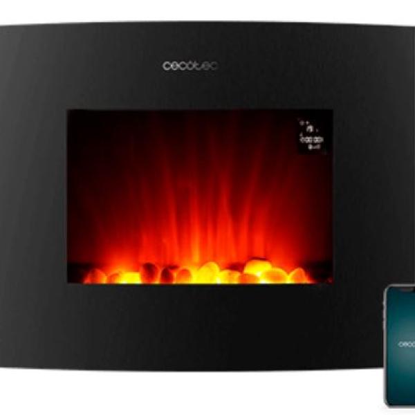 Lareira Elétrica Ready Warm 2650 Curved Flames Connected 2000W 26 - CECOTEC