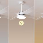 Ventoinha de Teto Energysilence Aero 5200 60W (Branco) - CECOTEC