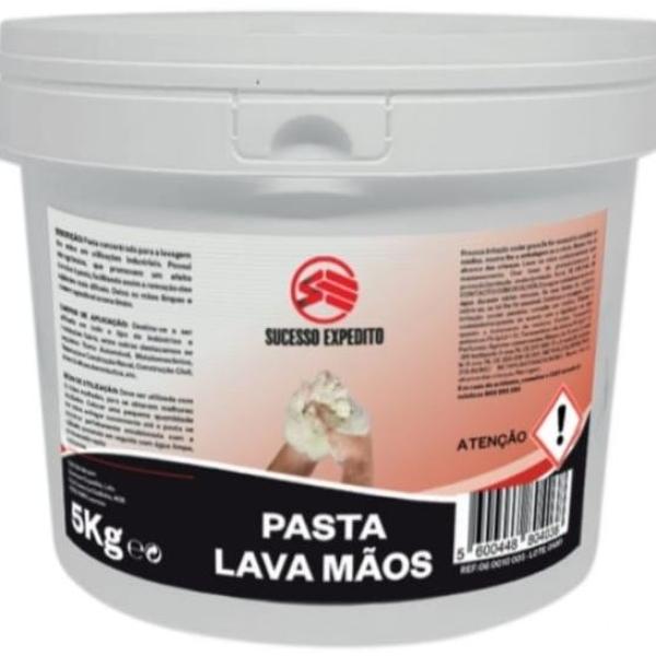 Pasta Lava Mãos Sólida 5Kg