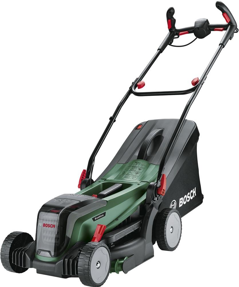Corta Relvas Manual UniversalRotak 18V - 37 - 550 + 2 Baterias e Carregador (Preto/Verde) - BOSCH