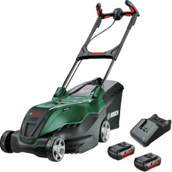 Corta Relvas Manual AdvancedRotak 36V - 40 - 650 + 2 Baterias e Carregador (Preto/Verde) - BOSCH