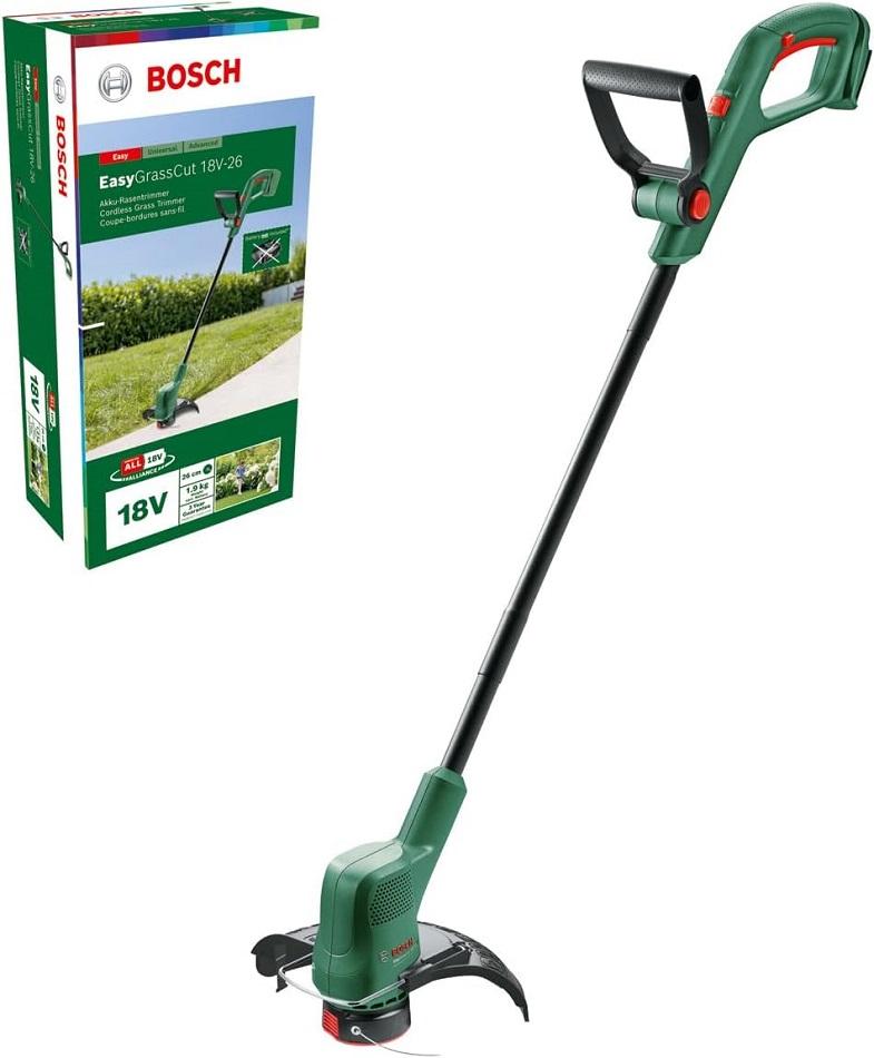 Aparador de Relva s/ Fios EasyGrassCut 18V - 26 (Verde/Preto) - BOSCH