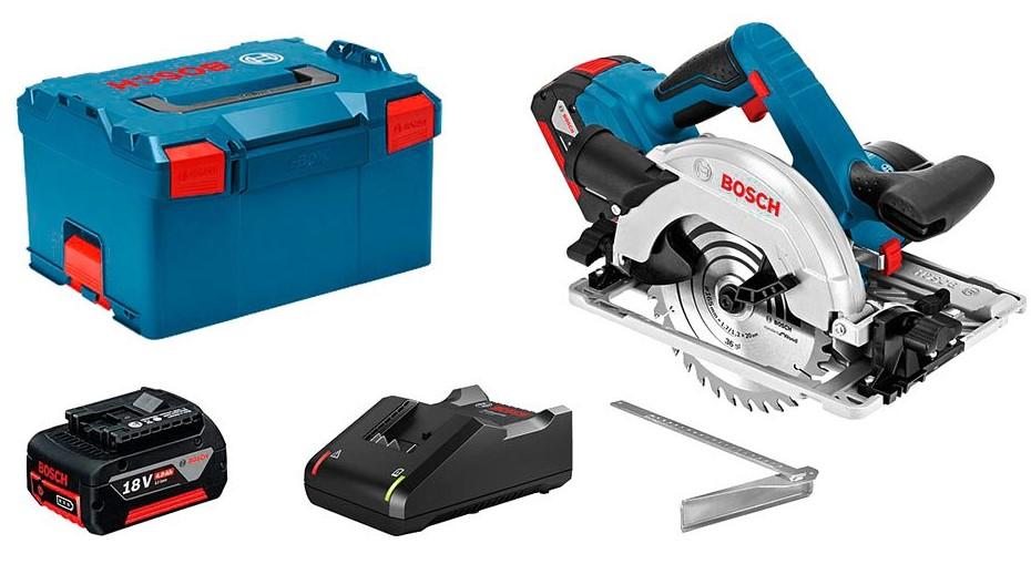 Serra Circular Eléctrica Professional 3400RPM 165mm 18V GKS 18V - 57 G - BOSCH