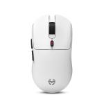Rato Óptico Klever Superlight Wireless Gaming 10000DPI (Branco) - KROM