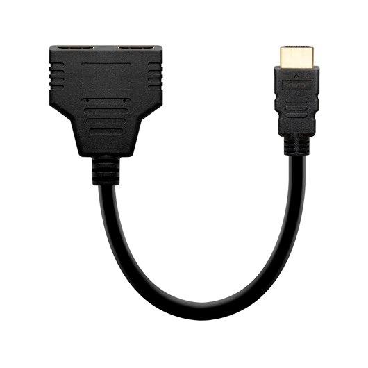 ADAPTADOR HDMI (M) TO HDMI (H) SAVIO AK-77