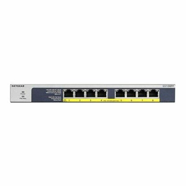 Switch de Armário Netgear GS108PP-100EUS 16 Gbps