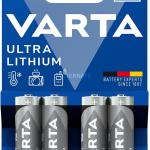 Blister 4x Pilhas Ultra Lithium AA 1,5V - VARTA