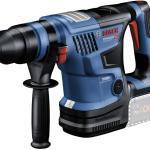 Martelo Perfurador SDS Plus 5,8 J Biturbo GBH 18V - 34 CF + 2 Baterias (Preto/Azul) - BOSCH