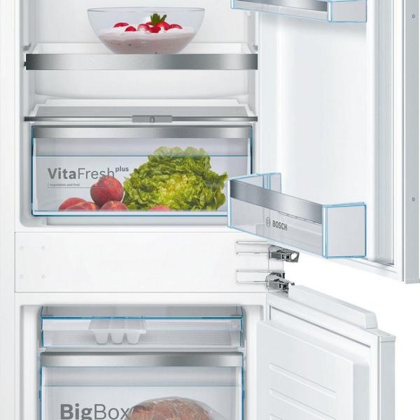 Frigorífico Combinado de Encastre Serie 6 KIS86AFE0 265L (Classe A++) - BOSCH