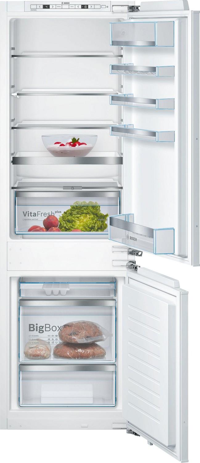 Frigorífico Combinado de Encastre Serie 6 KIS86AFE0 265L (Classe A++) - BOSCH