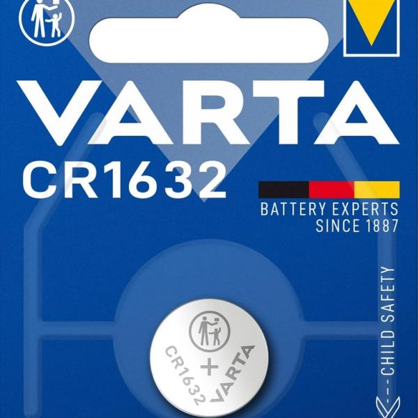 Pilha Lithium 3V CR1632 - VARTA