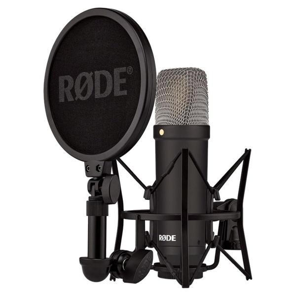 Microfone de condensador Rode RODE NT1SIGN BLK Preto