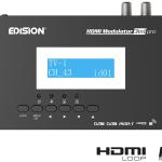 Modulador HDMI 3 - EM - 1 Pro p/ DVB - T/DVB - C/ISDB - T c/ Loop - through HDMI e IR Tx - EDISION
