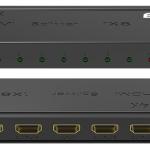 Distribuidor de Sinal HDMI 4K V1.4 (1 Entrada / 8 Saidas) - EDISION