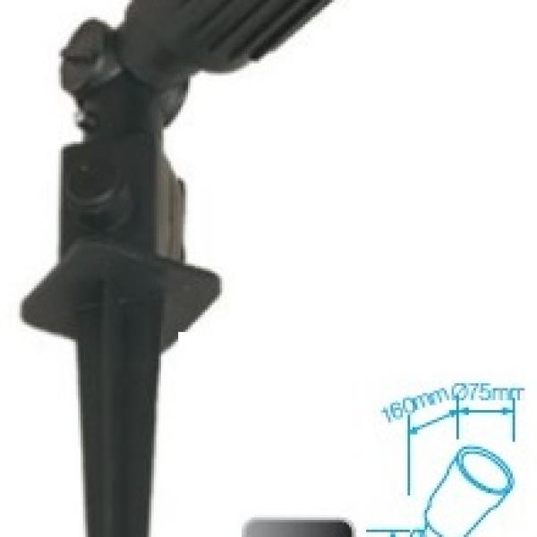 Estaca de Jardim c/ Suporte E27 220V IP44 150W Máx - GSC