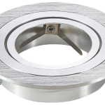 Aro Redondo Ajustável em Aluminio p/ Lampadas MR16 - GU10
