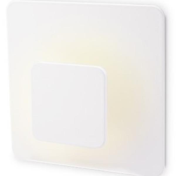 Projector de Parede Interior 3W Branco Q. 3000K - GSC