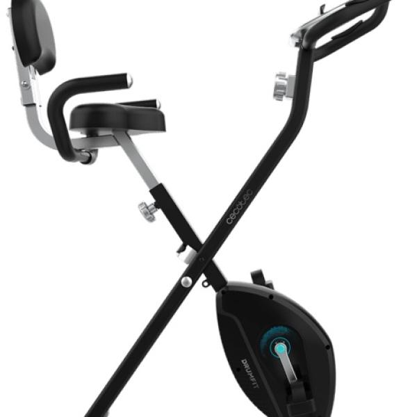 Bicicleta Ergométrica Dobrável DrumFit X - Cycle 1500 Neo Pro (Preto) - CECOTEC