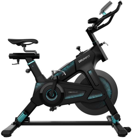 Bicicleta DrumFit Indoor 23000 Kosmos Pro (Preto/Verde) - CECOTEC