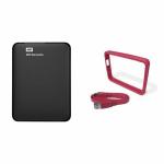 Disco Duro Externo Western Digital WDBUZG0010BBK-WESN USB 3.0 1 TB HDD 1 TB SSD