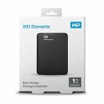 Disco Duro Externo Western Digital WDBUZG0010BBK-WESN USB 3.0 1 TB HDD 1 TB SSD
