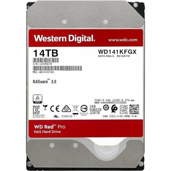 Disco Duro Western Digital WD142KFGX 3,5" 2 TB SSD 14 TB