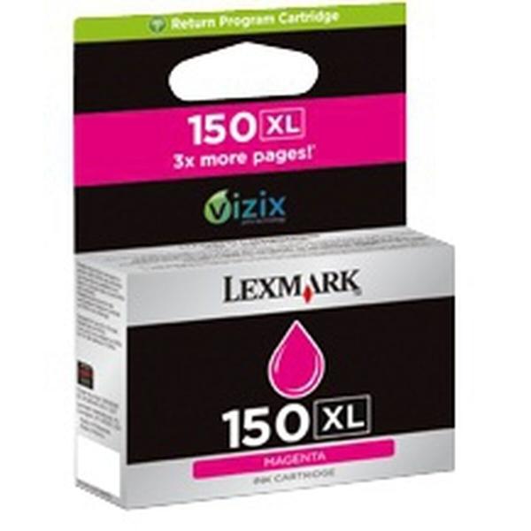 Tinteiro de Tinta Original Lexmark 150XL Magenta