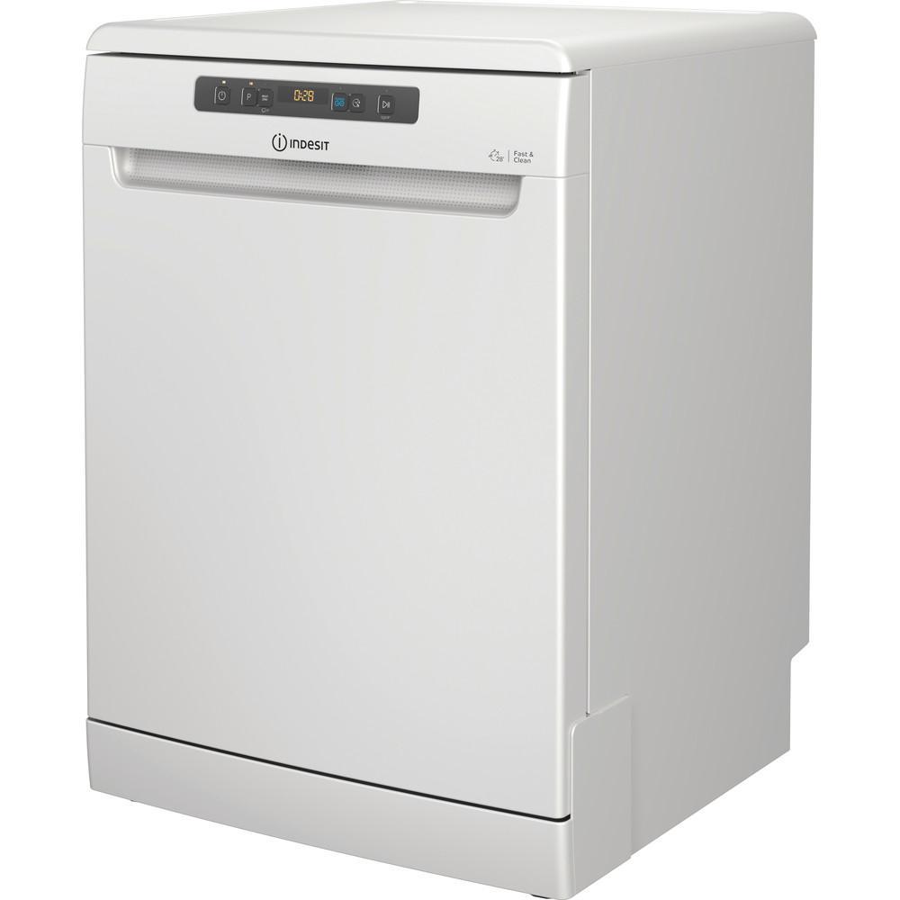 Máquina de Lavar Loiça DFO 3T133 Classe D 14 Espaços (Branco) - INDESIT