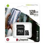 Cartão de Memória Micro SD com Adaptador Kingston Canvas Select Plus exFAT 128 GB