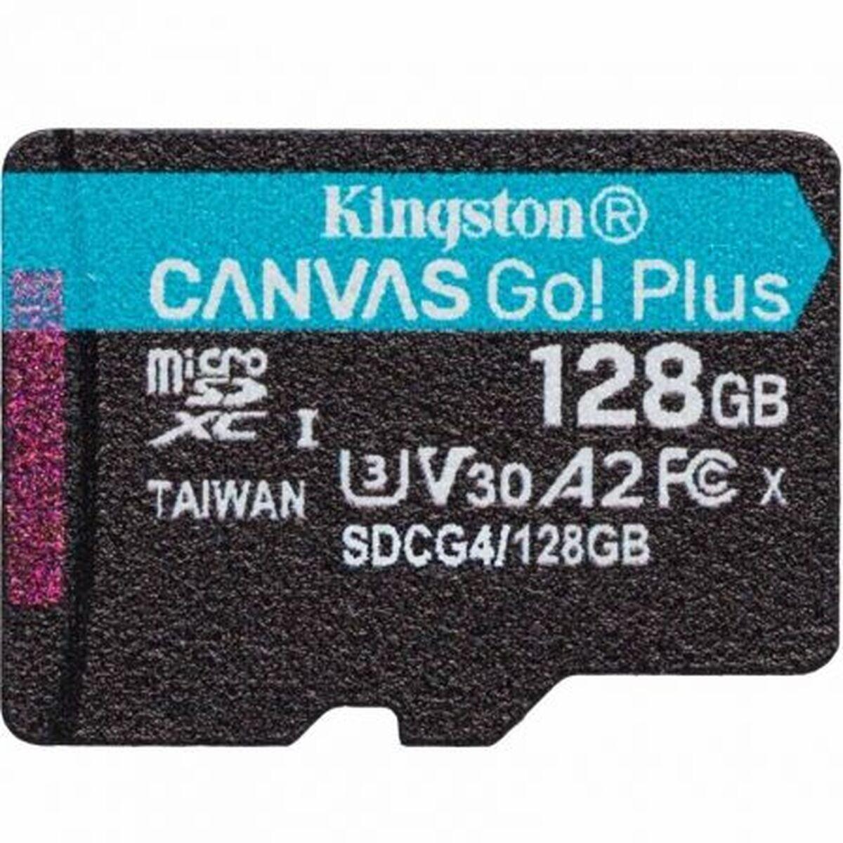 Cartão de Memória Micro SD com Adaptador Kingston SDCG4/128GBSP 128 GB